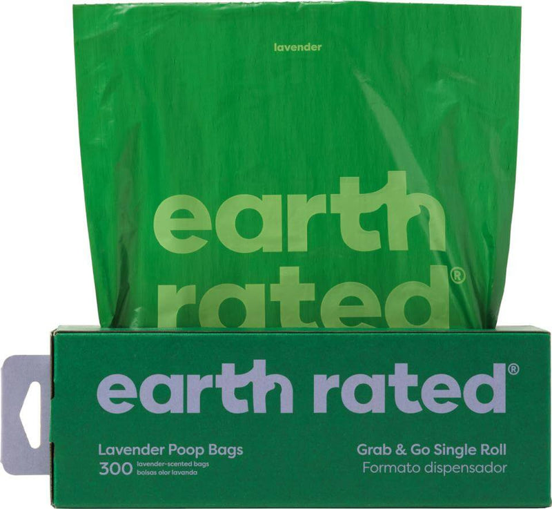 Earth Rated hundeposer (lavendel) en stor rulle