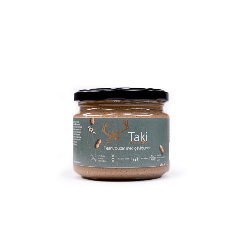 Taki Collagen - Peanutbutter m. Gevirpulver 300g