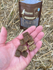 Escapure Fleckerl godbidder, hest 150g