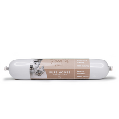 Feed'it & Treat Pure godbidspølse, elg 400g