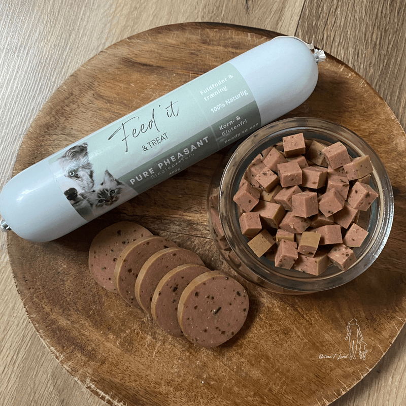 Feed'it & Treat Pure godbidspølse, fasan 400g