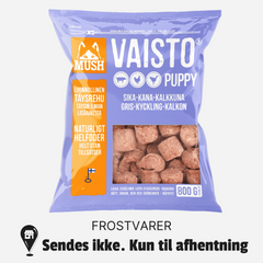 Mush Vaisto Puppy® Lyslilla (gris, kylling, kalkun)