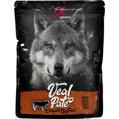 Alpha Spirit Pouch Paté med okse, 300g