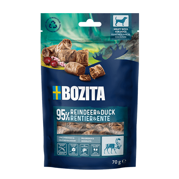 Bozita Meaty bites rensdyr & and, 70g