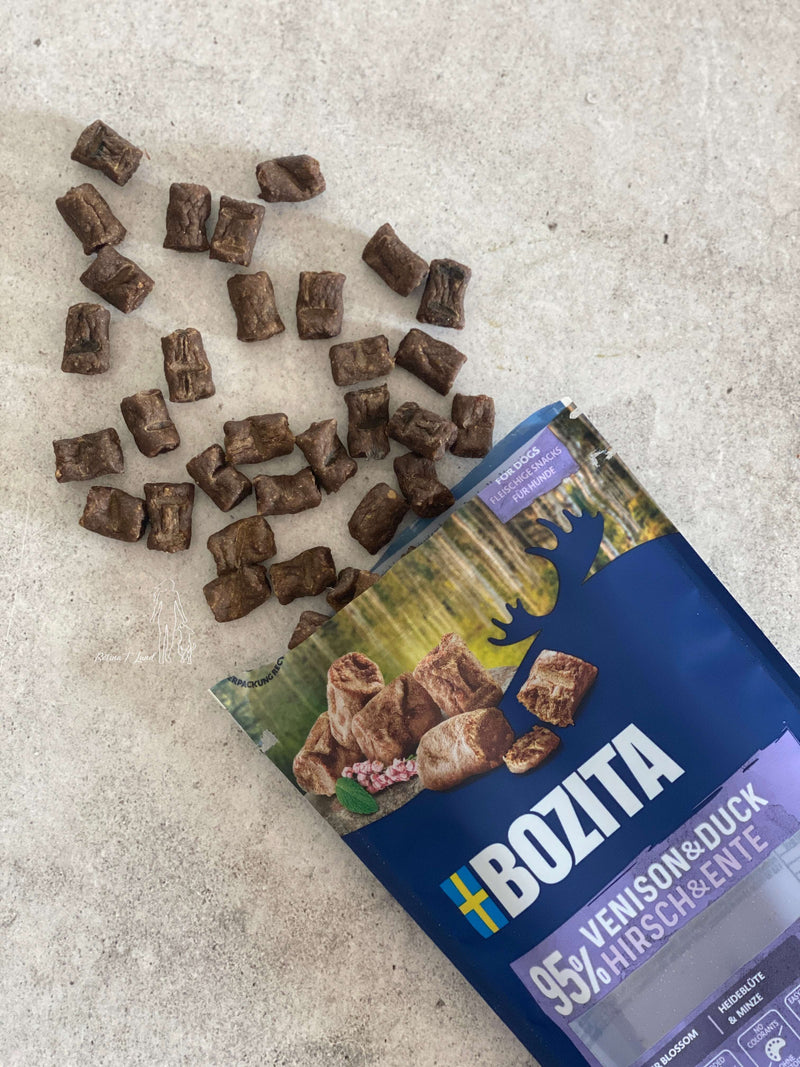 Bozita Meaty bites hjort & and, 70g
