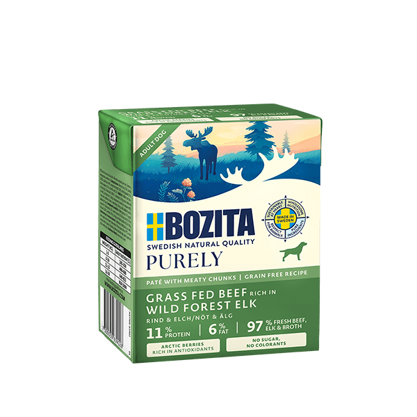 Bozita Purely Paté elg & okse, 370g