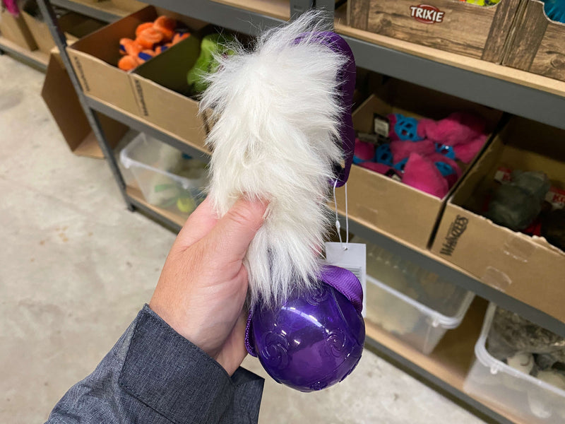 Pocket fåreskind med KONG Squeezz