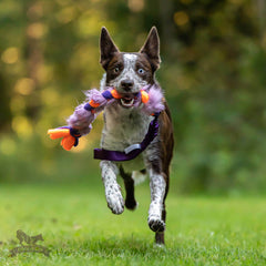 Flettet fleece/fake fur bungee, Doggie-zen