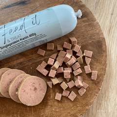 Feed'it & Treat godbidspølse, kalkun 400g
