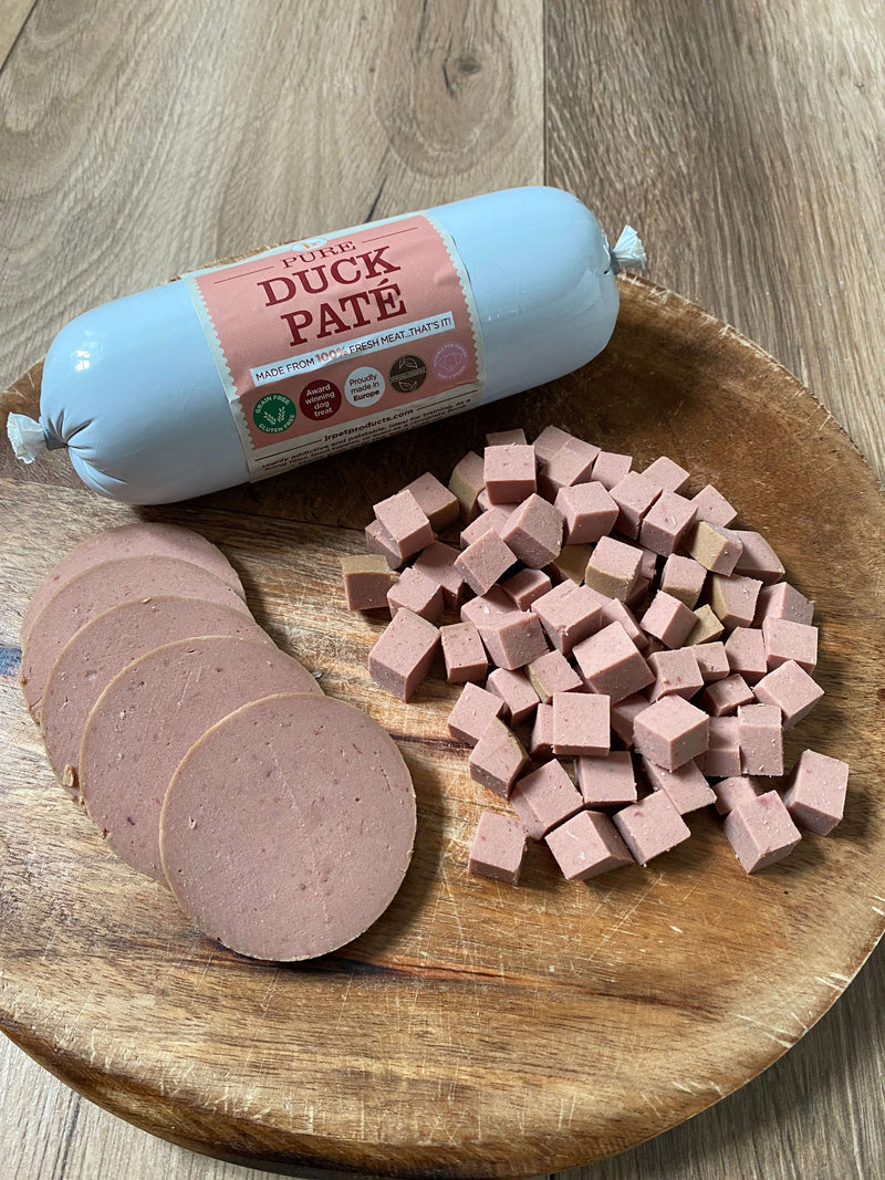 JR Pure Pate pølse, and