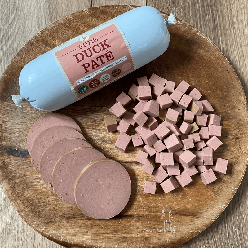 JR Pure Pate pølse, and