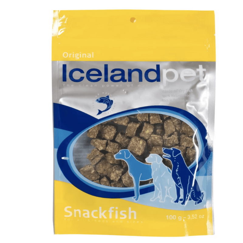IcelandPet Hvid fisk, 100 gram