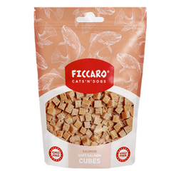 Ficcaro soft laks cubes, 100g