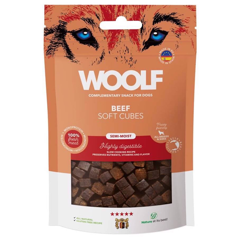 Woolf Soft Cubes godbidder, 100g