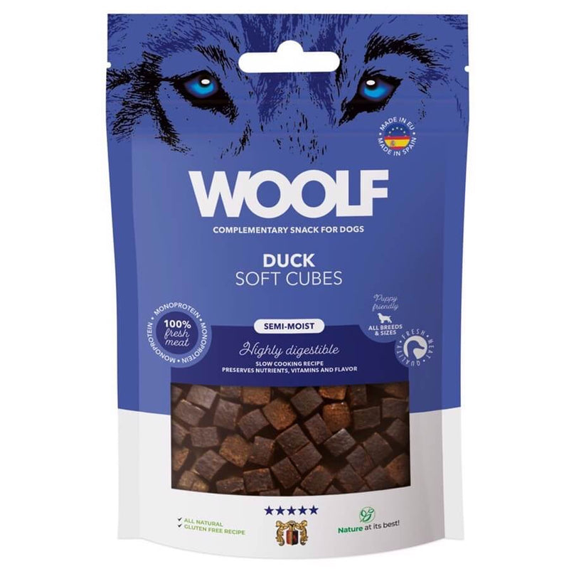 Woolf Soft Cubes godbidder, 100g