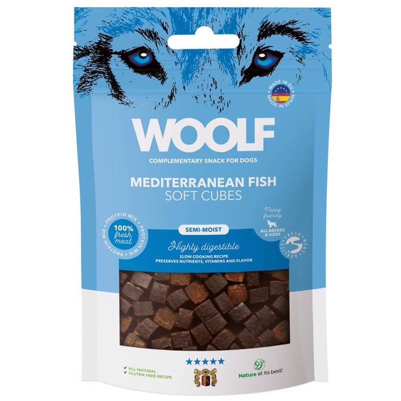 Woolf Soft Cubes godbidder, 100g