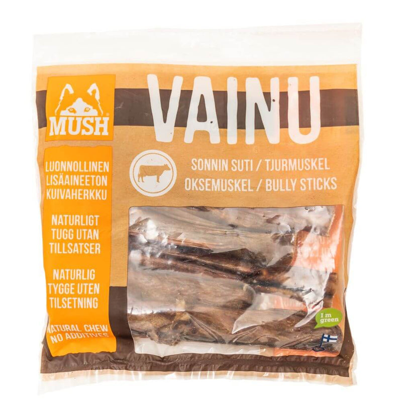 MUSH Vainu Tyremuskel (Bully Sticks), 250g