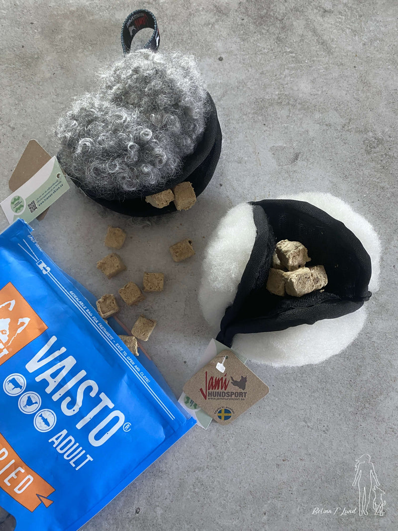 MUSH Vaisto® Blå frysetørret fuldfoder (okse, kalkun, laks)