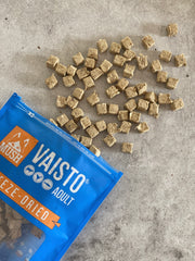 MUSH Vaisto® Blå frysetørret fuldfoder (okse, kalkun, laks)