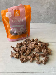 Mush frysetørrede grisehjerter, 55g