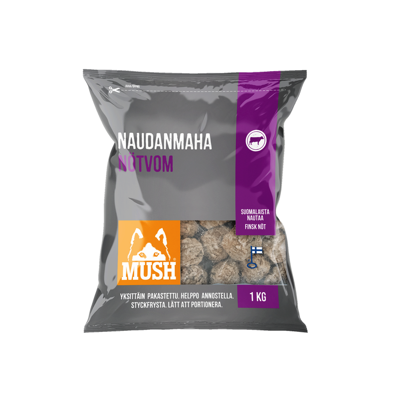 Mush oksekallun, 1 kg
