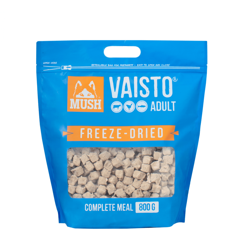MUSH Vaisto® Blå frysetørret fuldfoder