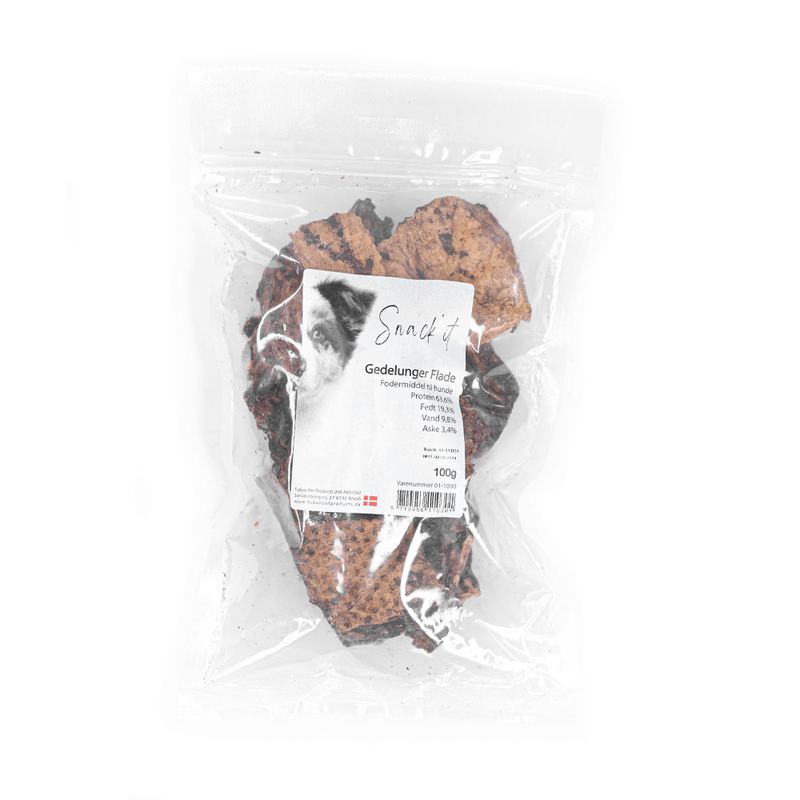 Gedelunger, flade 250g