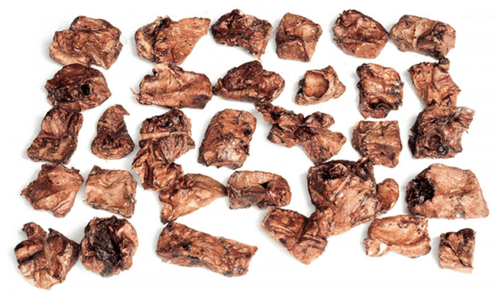 Okselunge terninger, 100g