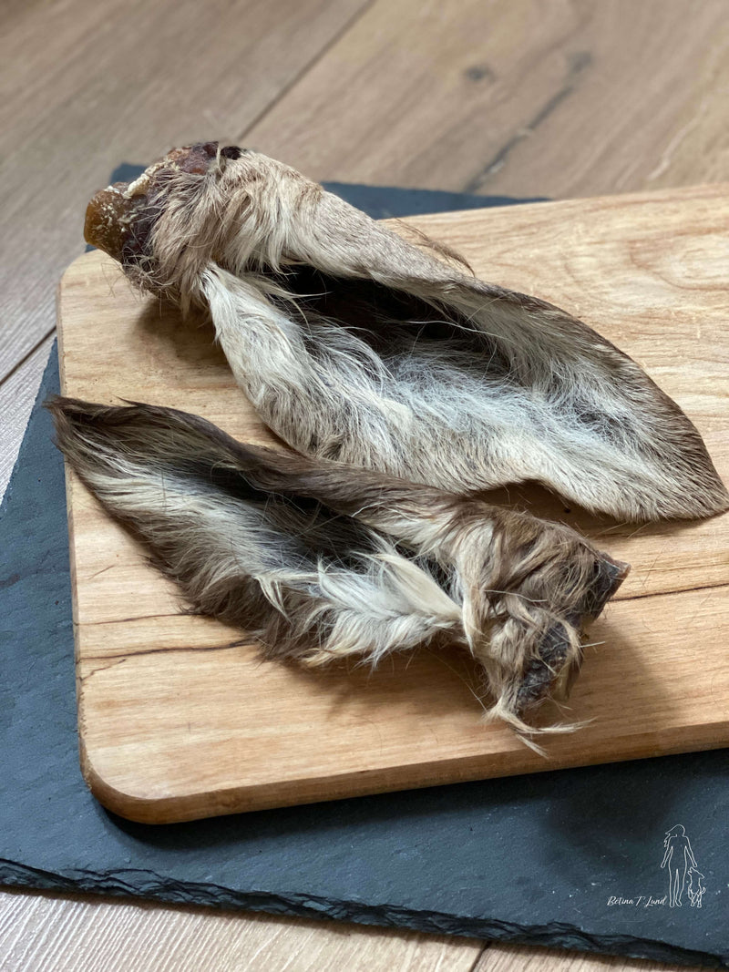 Krondyrører med pels, 2 stk