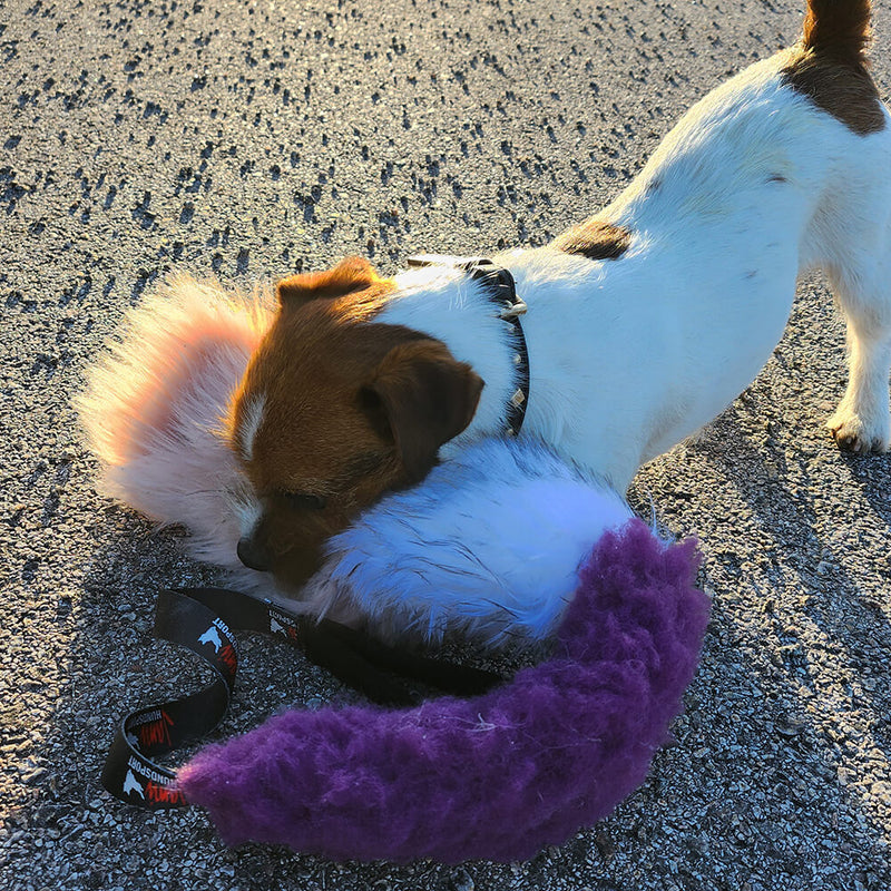 Tug toys til hund, fake fur