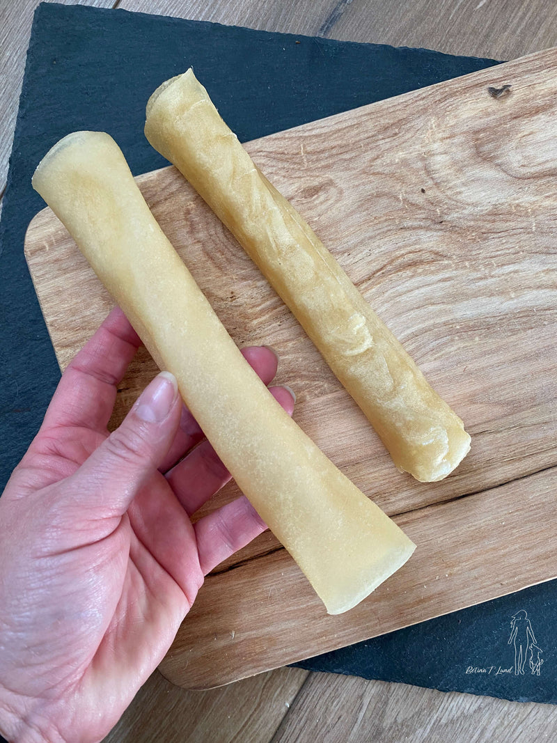 Tyggeben af oksehud, 18 cm