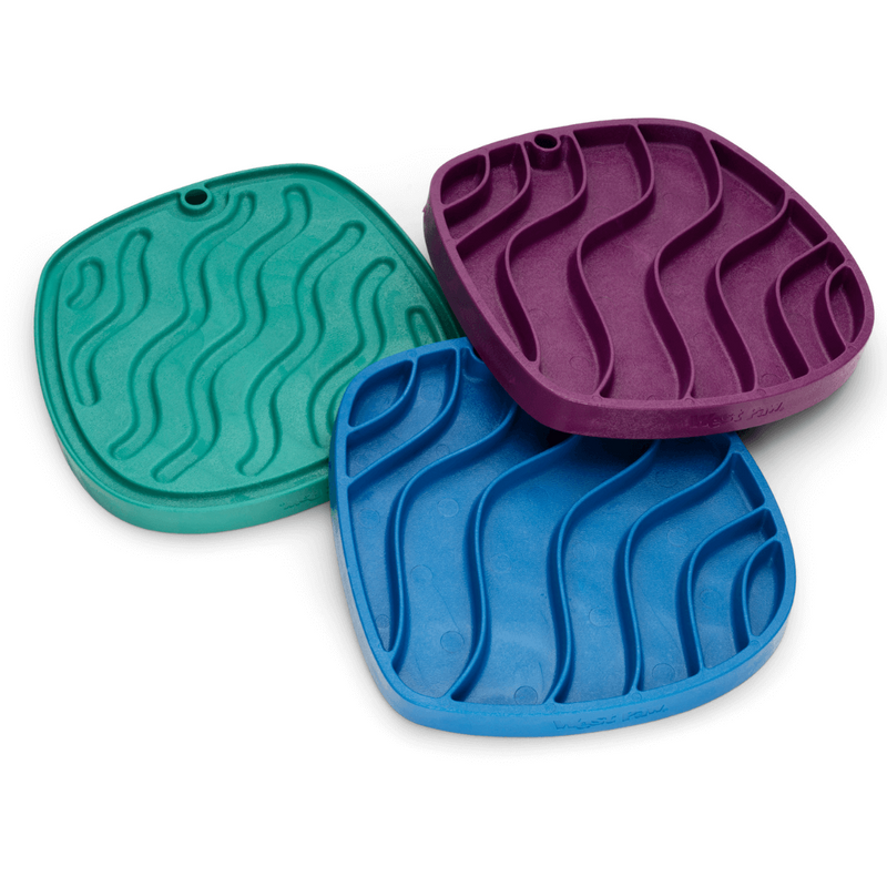 West Paw slow feeder, waves