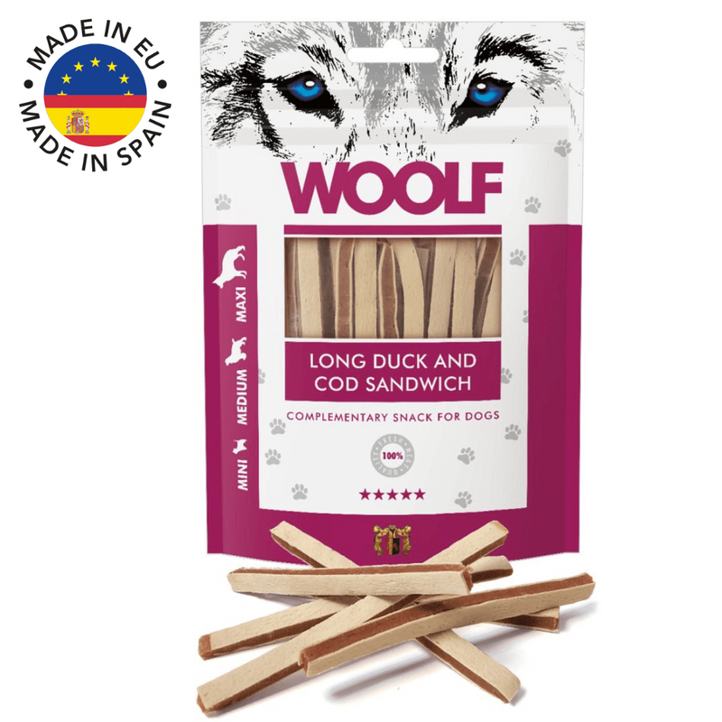 Woolf Long and & torsk, 100g
