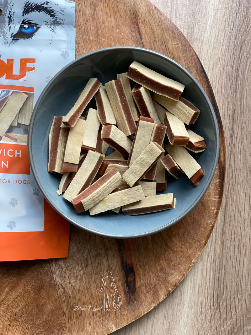 Woolf sandwich Laks & Torsk