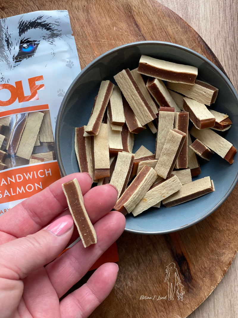 Woolf sandwich Laks & Torsk