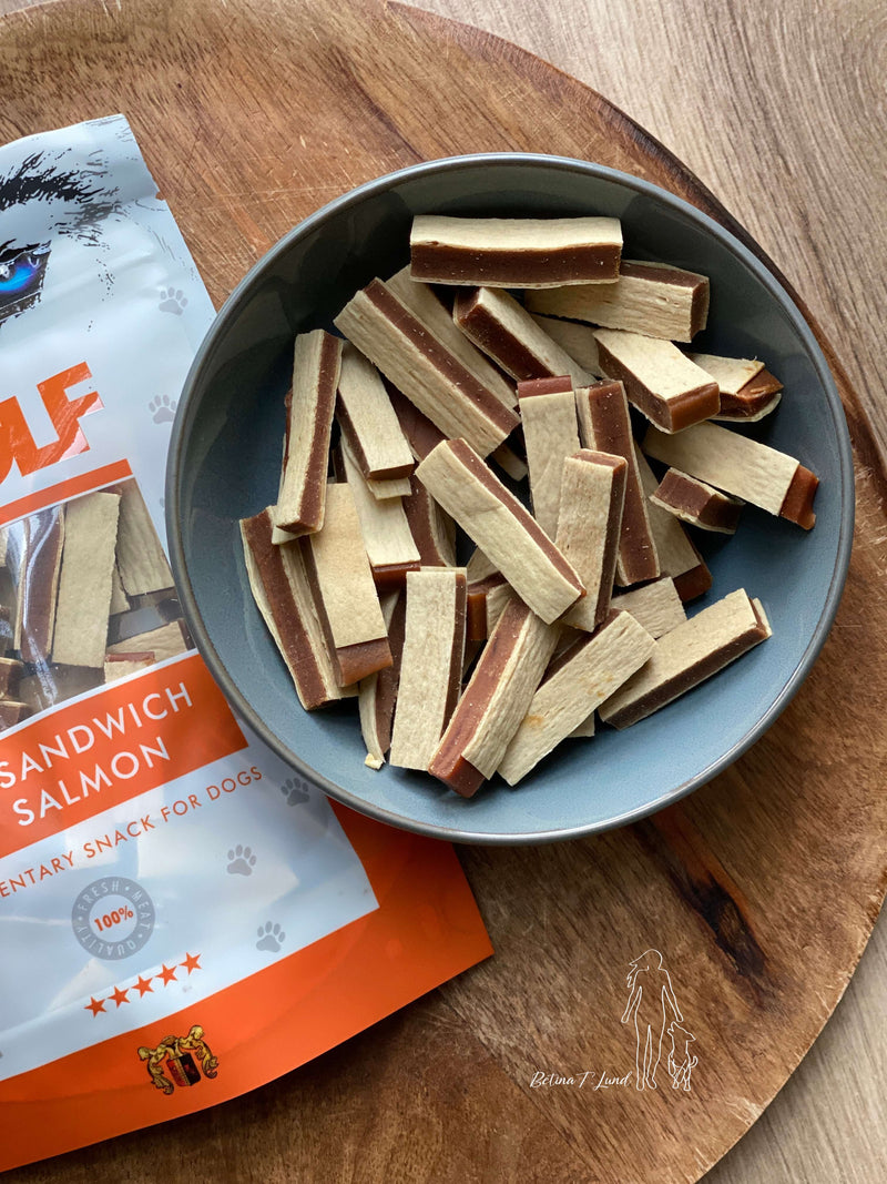 Woolf sandwich Laks & Torsk