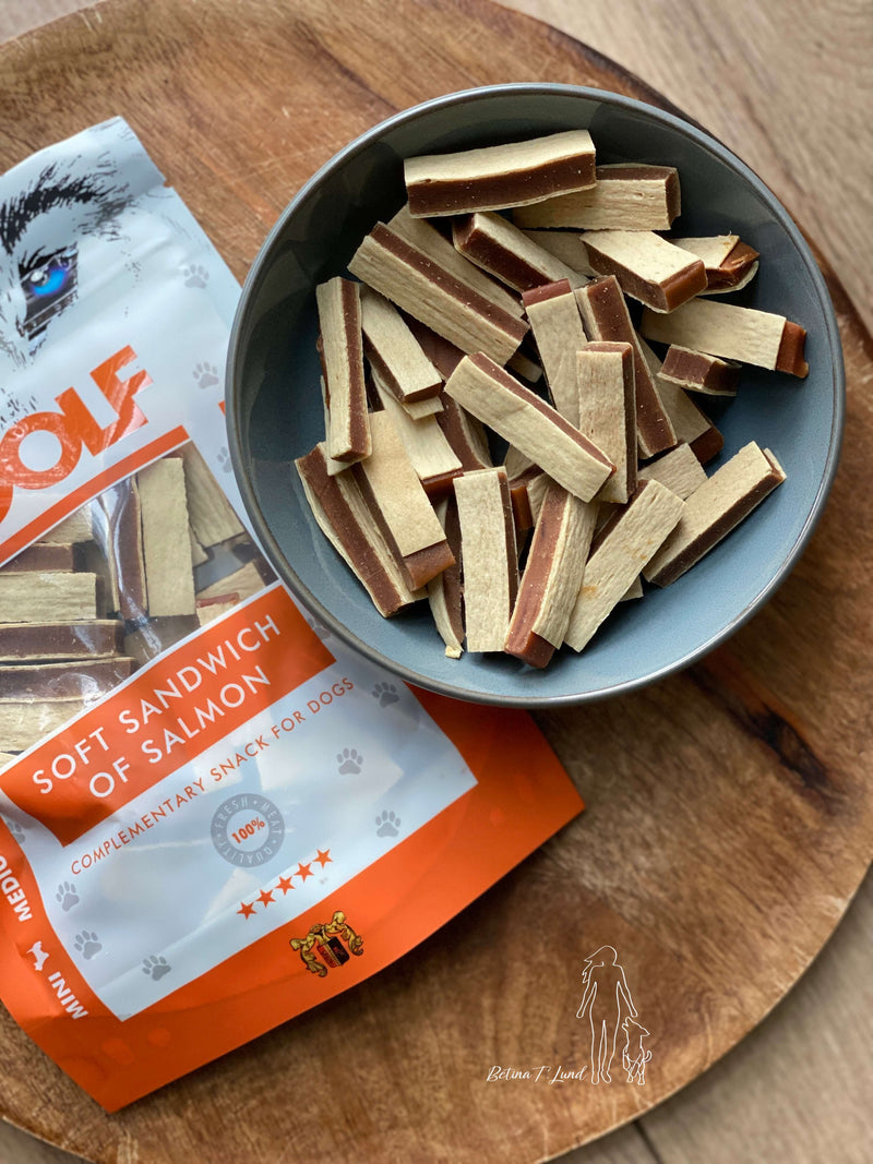 Woolf sandwich Laks & Torsk