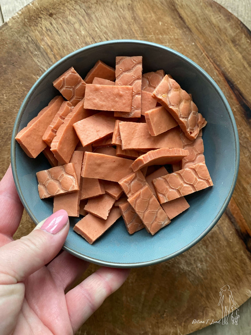 Woolf soft strips of duck, 100g