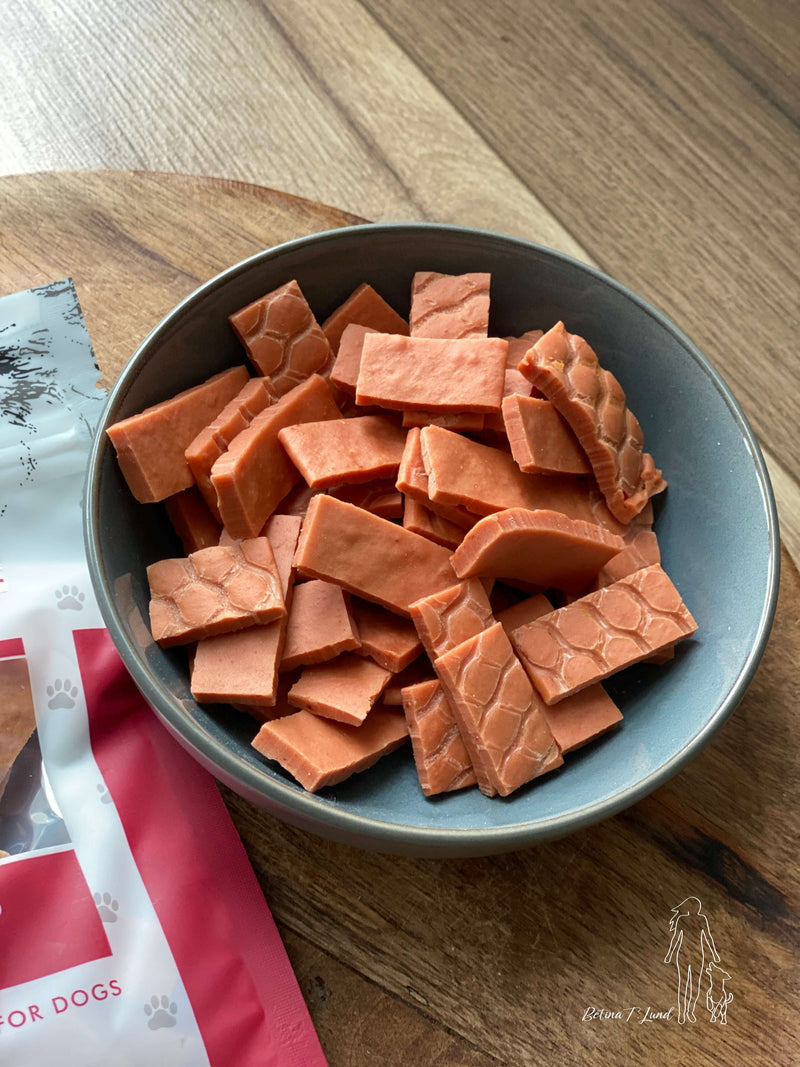 Woolf soft strips of duck, 100g