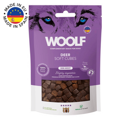 Woolf Soft cubes, hjort 100g