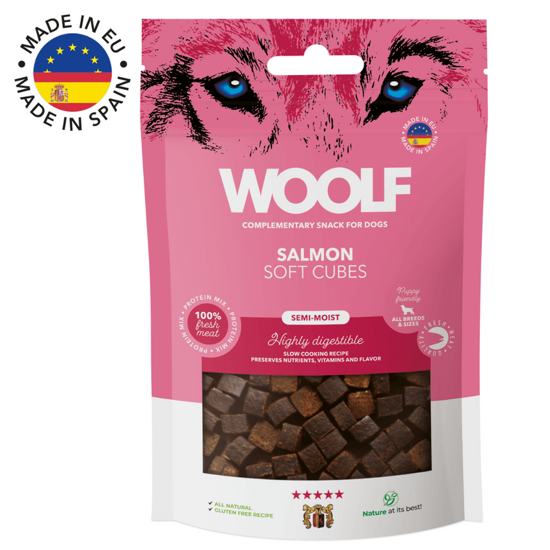 Woolf Soft cubes, laks 100g