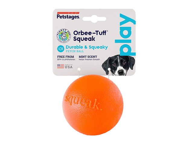 Planet Dog Squeak Bold, orange