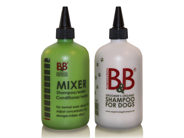B&B Mixer flasker til B&B I Nem shampoo & vand dossering - Vimedpoter.dk
