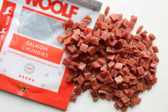 Woolf chunkies, laks 100g