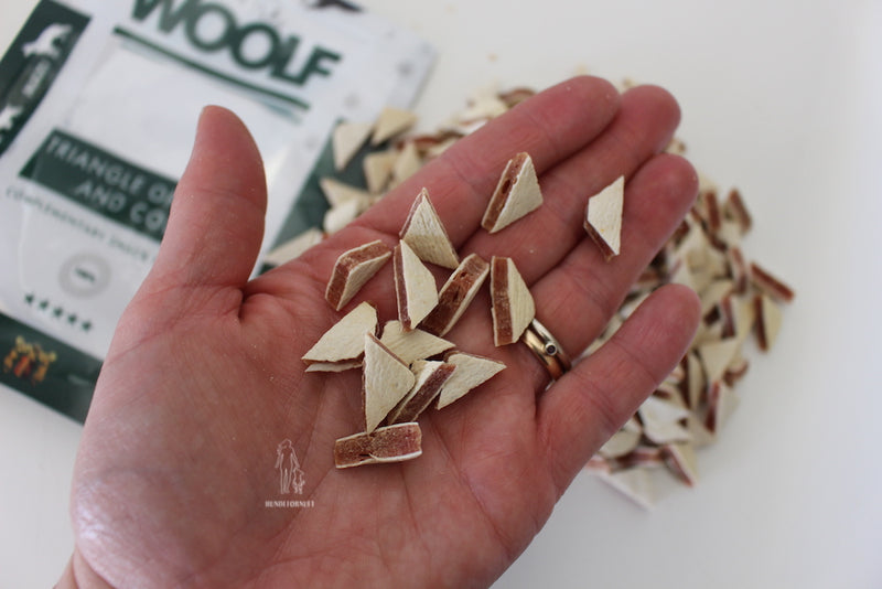 Woolf Triangle lam og torsk, 100g