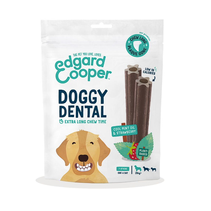 Edgard Cooper dental sticks, jordbær & mint