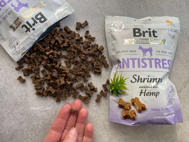 Brit Antistress med rejer & hamp, 150g