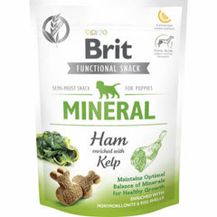 Brit mineral puppy, med skinke & kelp, 150g