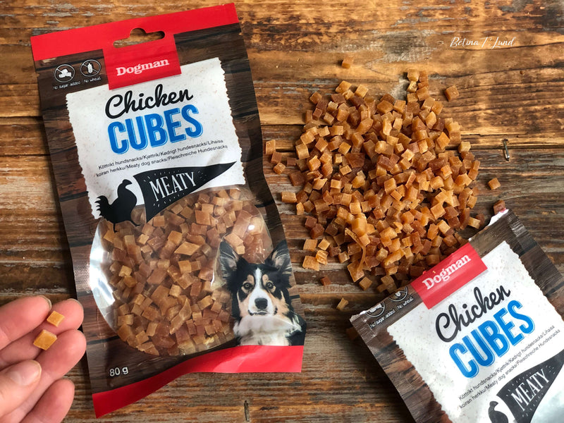 Tiny treats med kylling, 80g