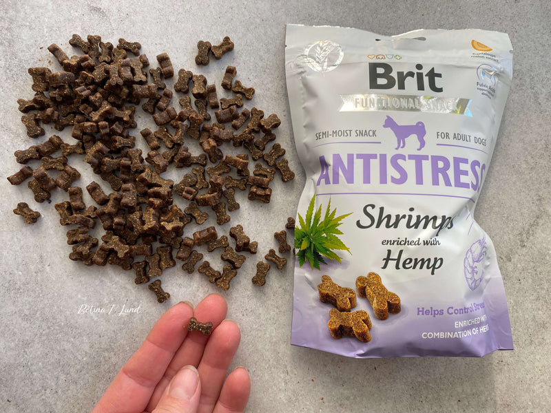 Brit Antistress med rejer & hamp, 150g